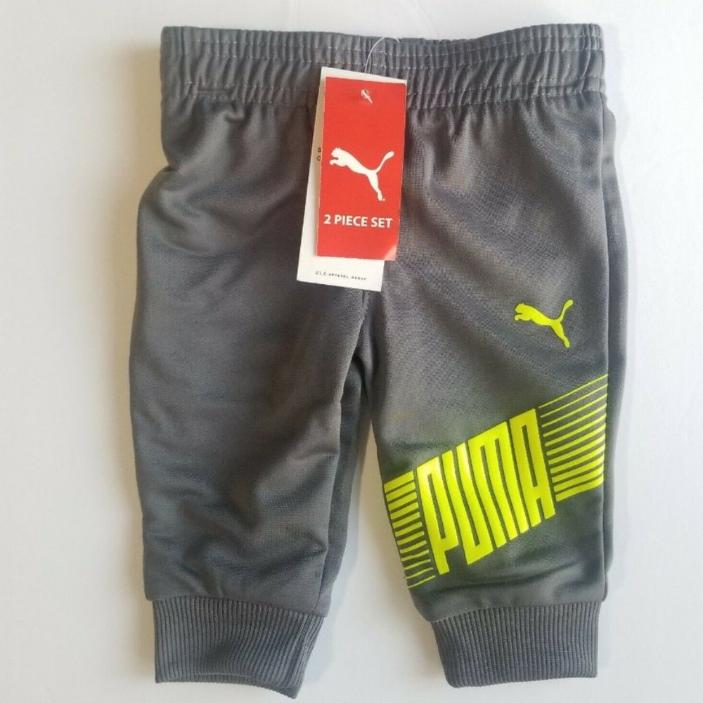 PUMA Baby Boys' TRICOT TRACK SUIT SET - Picture 3 of 4